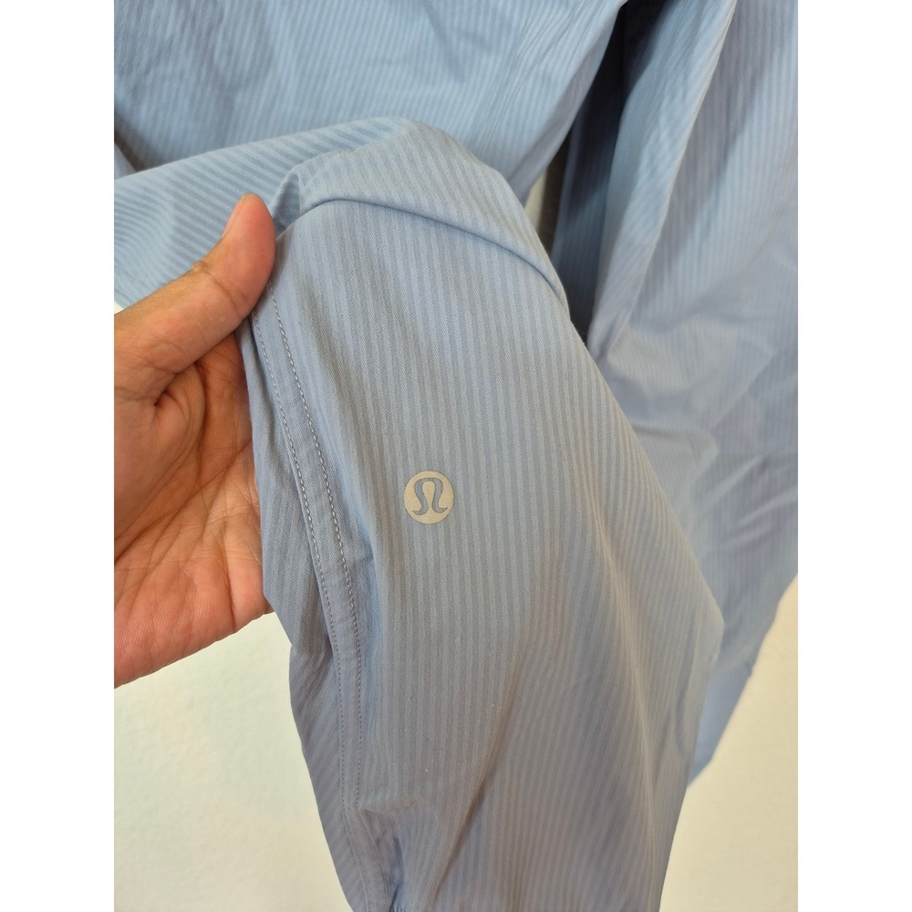 Lululemon Dance Studio Jogger Blue Pinstripe Size 10 - Picture 5 of 6